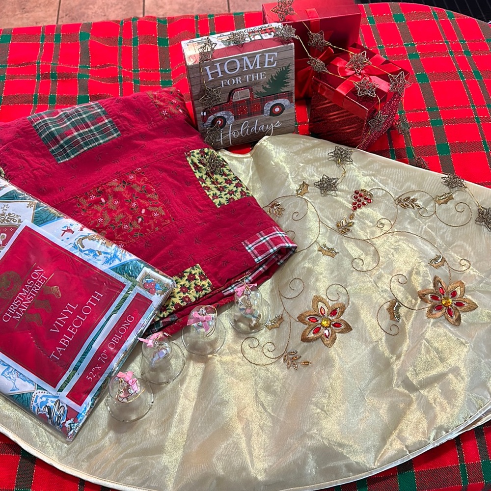 Old fashioned vintage Christmas holiday bundle, everything you see here!